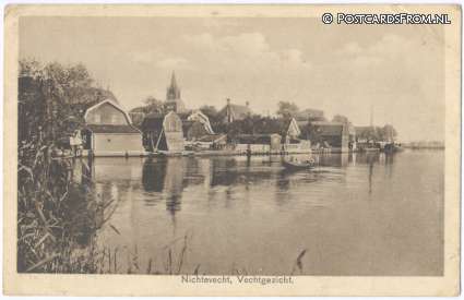 ansichtkaart: Nigtevecht, Vechtgezicht