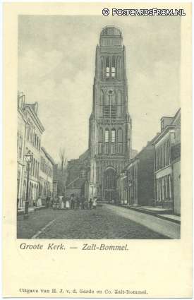ansichtkaart: Zaltbommel, Groote Kerk