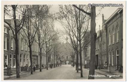 Middelharnis, Voorstraat ansichtkaart: Middelharnis, Voorstraat