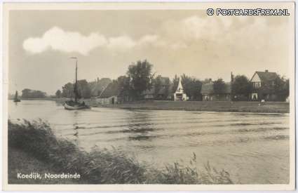 ansichtkaart: Koedijk, Noordeinde