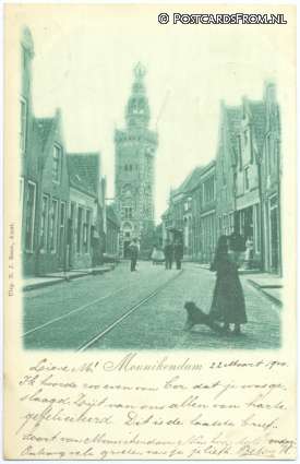 ansichtkaart: Monnickendam, --