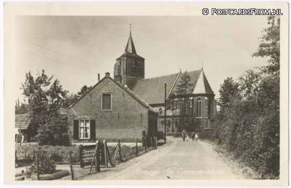 ansichtkaart: Breugel, St. Genovevastraat
