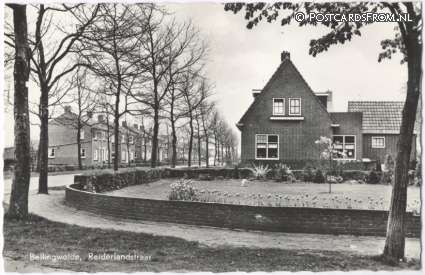 Bellingwolde, Reiderlandstraat ansichtkaart: Bellingwolde, Reiderlandstraat