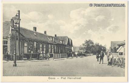 ansichtkaart: Goes, Piet Heinstraat