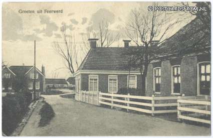 Feerwerd, Groeten uit ansichtkaart: Feerwerd, Groeten uit