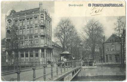 ansichtkaart: Dordrecht, Oranjehotel