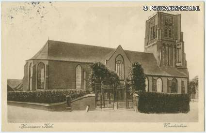 ansichtkaart: Woudrichem, Hervormde Kerk