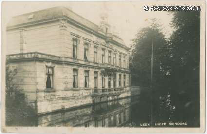 Leek, Huize Nienoord ansichtkaart: Leek, Huize Nienoord