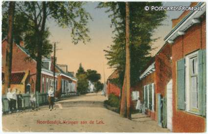 ansichtkaart: Krimpen aan de Lek, Noordendijk