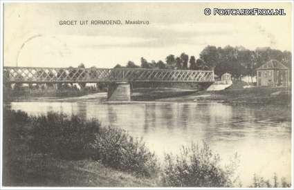 ansichtkaart: Roermond, Maasbrug