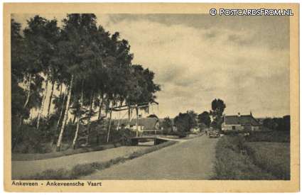 Ankeveen, Ankeveensche Vaart ansichtkaart: Ankeveen, Ankeveensche Vaart