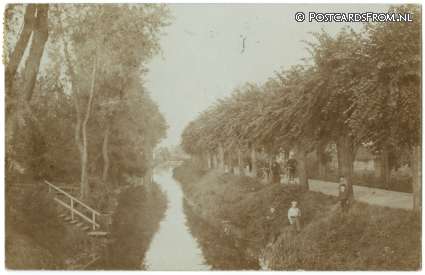 ansichtkaart: Leerdam, De Meentvliet