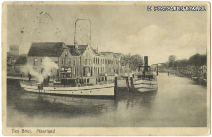 ansichtkaart: Brielle, Maarland