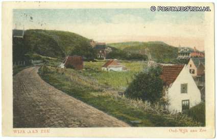 ansichtkaart: Wijk aan Zee, Oud Wijk aan Zee