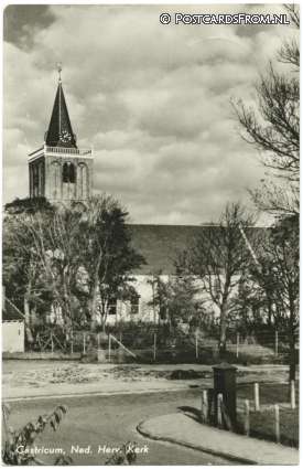 ansichtkaart: Castricum, Ned. Herv. Kerk