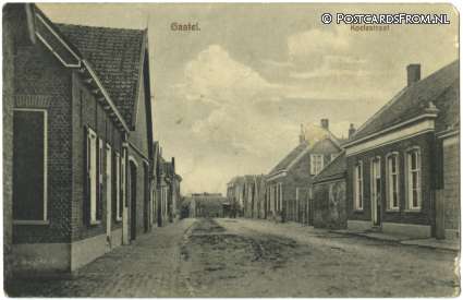 ansichtkaart: Gastel, Koeiestraat