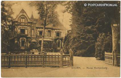 ansichtkaart: Doorn, Huize Kortenburg