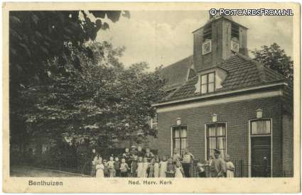 ansichtkaart: Benthuizen, Ned. Herv. Kerk