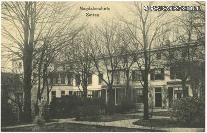 ansichtkaart: Zetten, Magdalenahuis