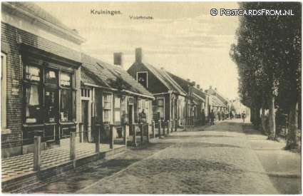 Kruiningen, Voorhoute ansichtkaart: Kruiningen, Voorhoute
