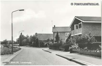 Lievelde, Louwersdijk ansichtkaart: Lievelde, Louwersdijk