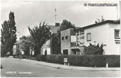 Lievelde, Nieuwstraat ansichtkaart: Lievelde, Nieuwstraat