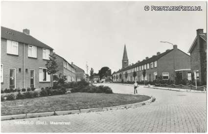 Hengelo GL, Maanstraat ansichtkaart: Hengelo GL, Maanstraat