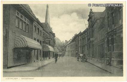 Doetinchem, Waterstraat ansichtkaart: Doetinchem, Waterstraat
