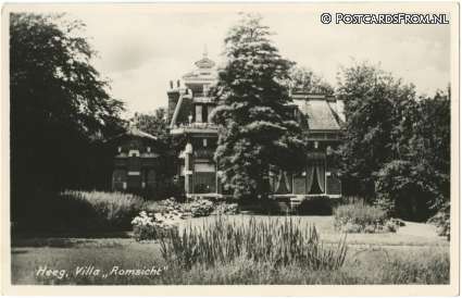 Heeg, Villa 'Romsicht' ansichtkaart: Heeg, Villa 'Romsicht'