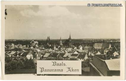 ansichtkaart: Vaals, Panorama Aken