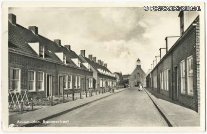 Arnemuiden, Roomsestraat ansichtkaart: Arnemuiden, Roomsestraat