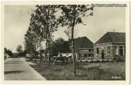 Achlum, -- ansichtkaart: Achlum, --