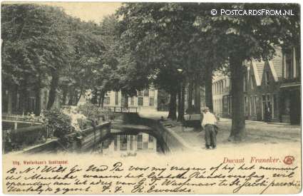 Franeker, Ducaat ansichtkaart: Franeker, Ducaat