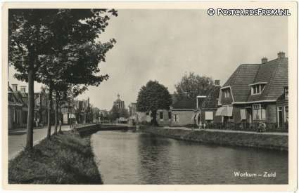 Workum, Zuid ansichtkaart: Workum, Zuid