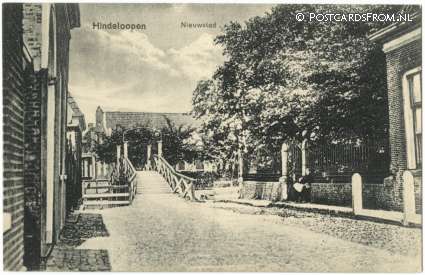 ansichtkaart: Hindeloopen, Nieuwstad