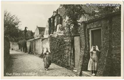 ansichtkaart: Veere, Oud Veere
