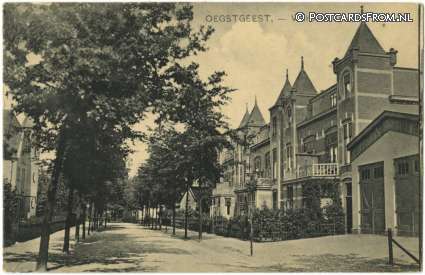 ansichtkaart: Oegstgeest, Wilhelminapark
