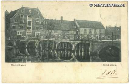 ansichtkaart: Enkhuizen, Oosterhaven