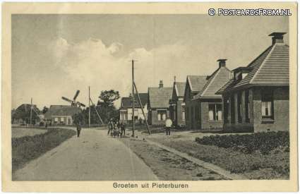 Pieterburen, Groeten uit ansichtkaart: Pieterburen, Groeten uit