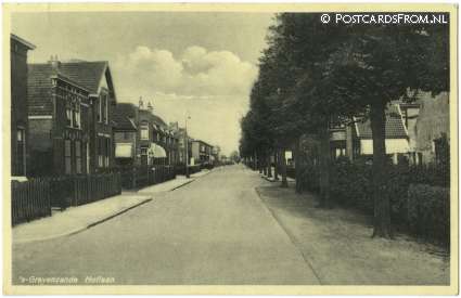 's-Gravenzande, Hoflaan ansichtkaart: 's-Gravenzande, Hoflaan