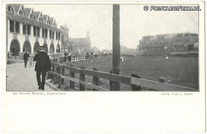 ansichtkaart: Zandvoort, De Groote Krocht