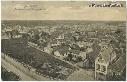 ansichtkaart: Zandvoort, Panorama vanaf den watertoren