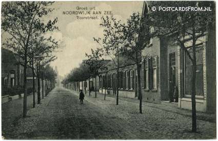 ansichtkaart: Noordwijk aan Zee, Voorstraat