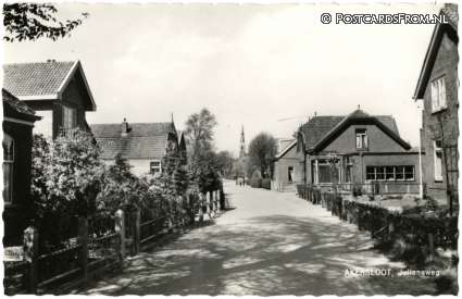 Akersloot, Julianaweg ansichtkaart: Akersloot, Julianaweg