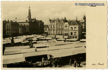 ansichtkaart: 's-Hertogenbosch, Markt
