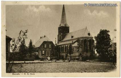 ansichtkaart: Borculo, R.K. Kerk