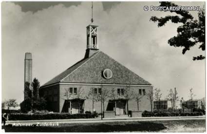 ansichtkaart: Aalsmeer, Zuiderkerk