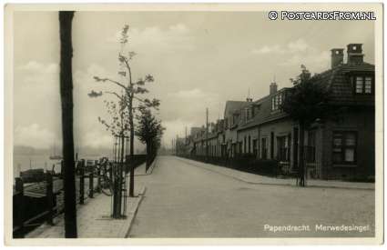 ansichtkaart: Papendrecht, Merwedesingel