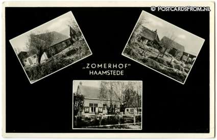 Burgh-Haamstede, Haamstede. Zomerhof ansichtkaart: Burgh-Haamstede, Haamstede. Zomerhof