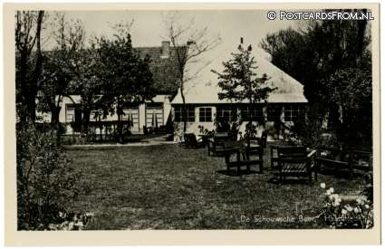 Burgh-Haamstede, Haamstede. De Schouwsche Boer ansichtkaart: Burgh-Haamstede, Haamstede. De Schouwsche Boer